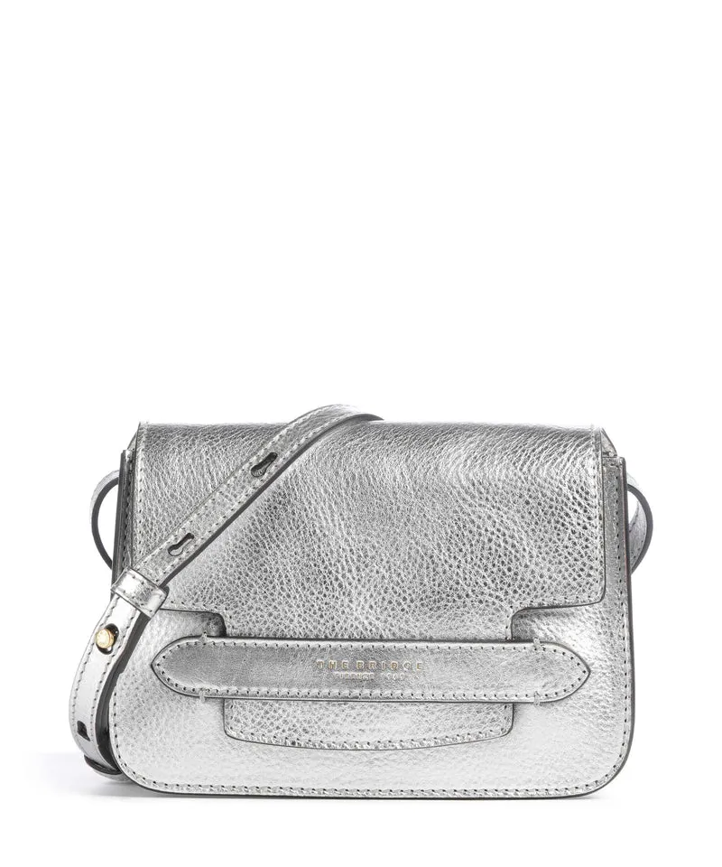 The Bridge Lucrezia Borsa a tracolla silver