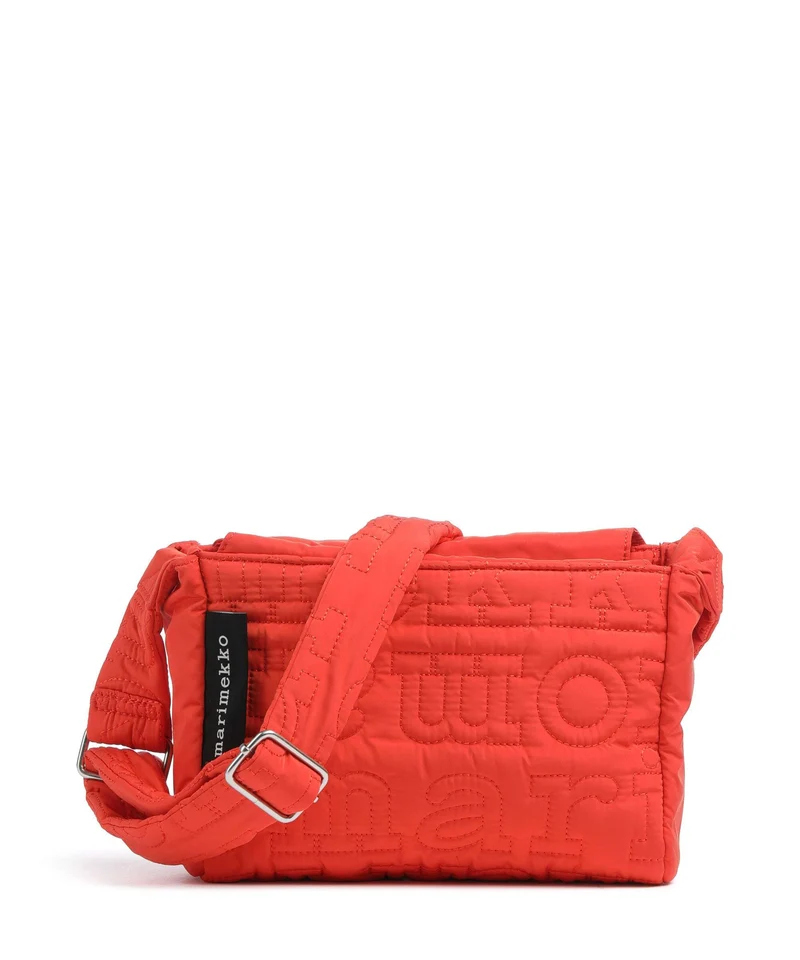 Marimekko Joy Logo S Borsa a tracolla red
