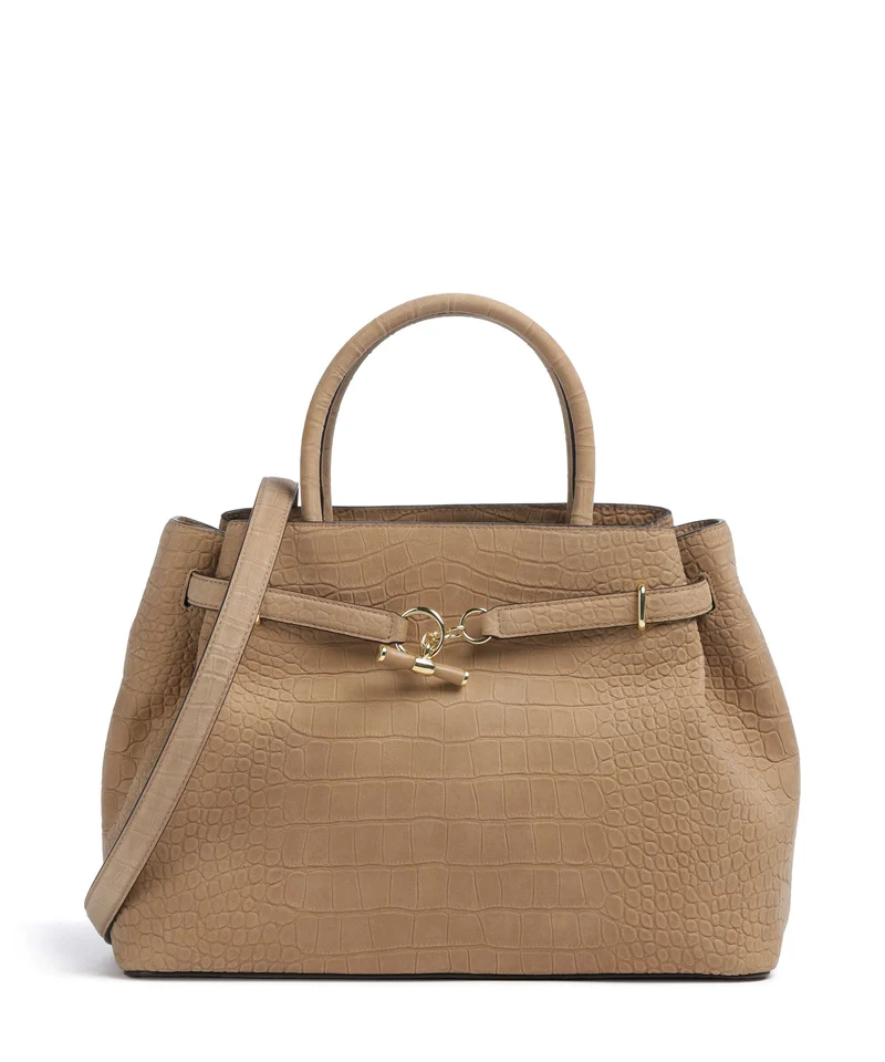 Lauren Ralph Lauren Blaike Large Borsa a mano camel