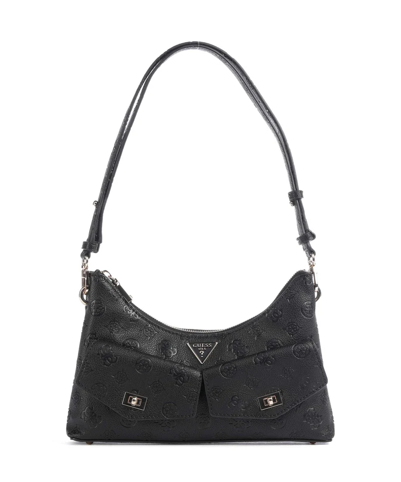 Guess Blake Borsa a spalla black logo