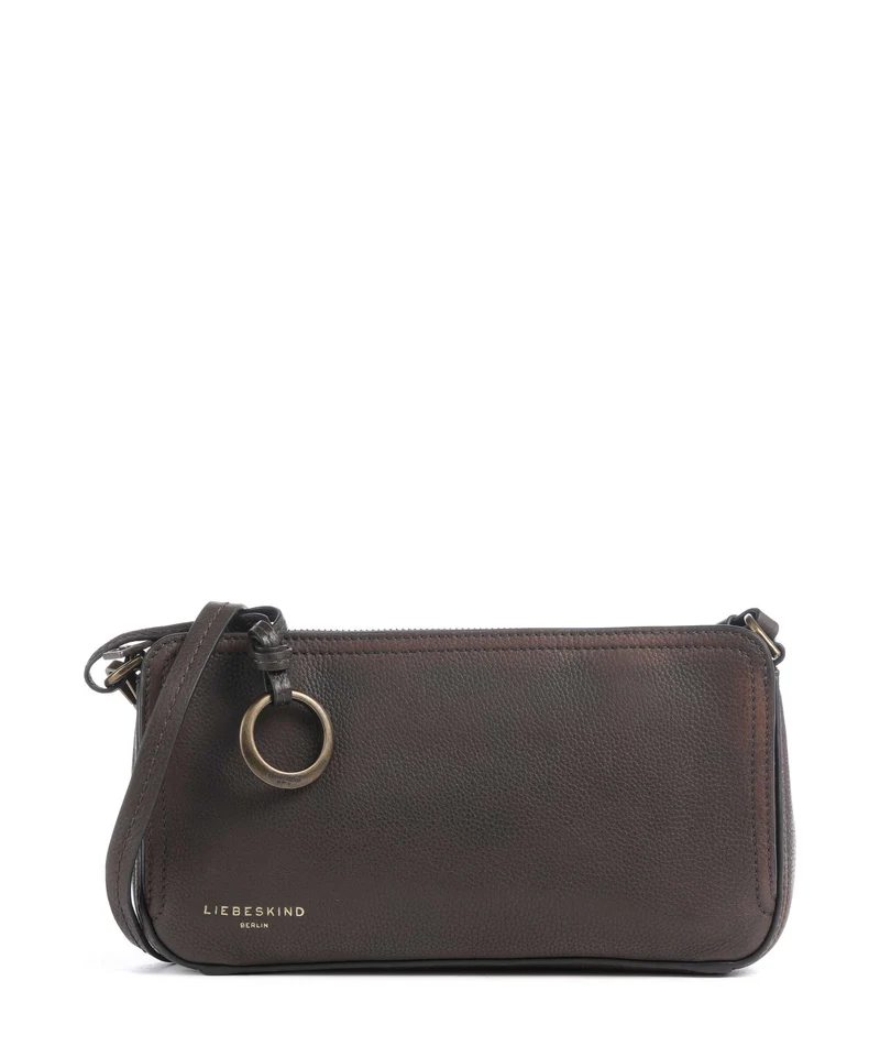 Liebeskind Clarice II Vintage Pebble M Borsa a tracolla deep soil