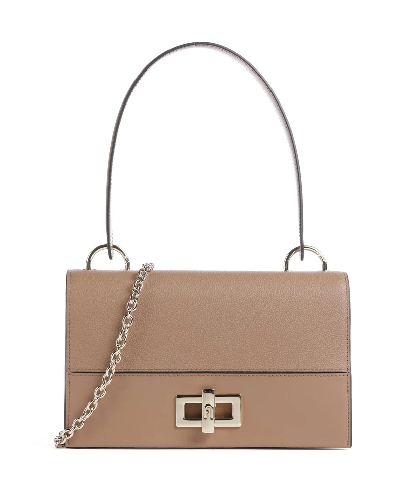Furla Amelia M Borsa a spalla toffee