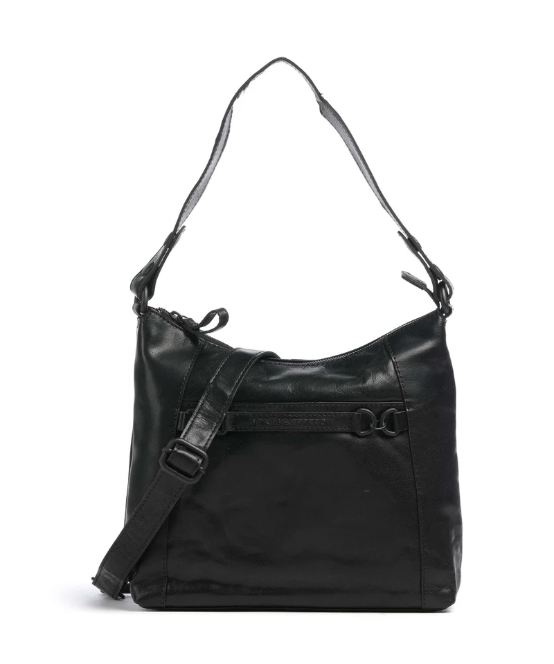 Spikes & Sparrow Bronco Delphie Borsa hobo black
