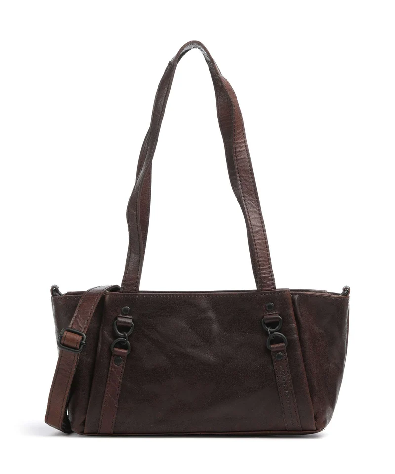 Spikes & Sparrow Bronco Starlet Borsa a spalla dark brown