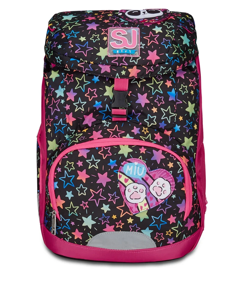 ZAINO SOFT PLUS - COLORFUL PANDA