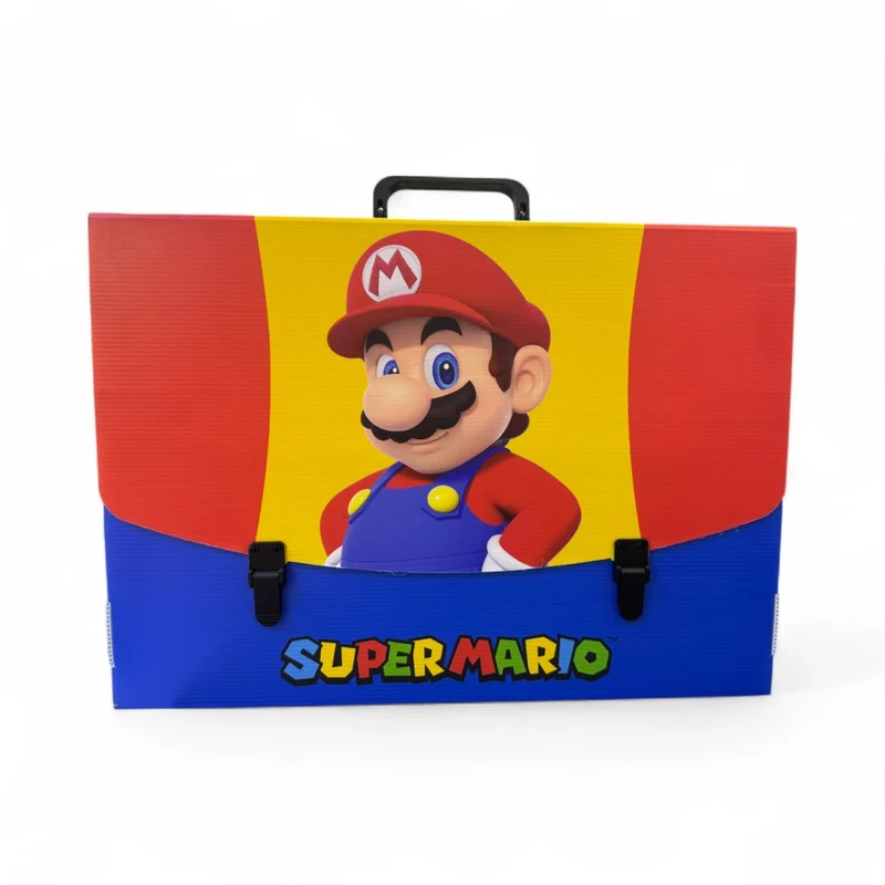 Valigetta Porta Disegni Super Mario Large 52×38×5 cm