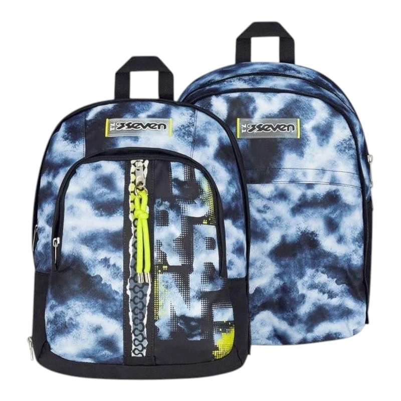 Zaino scuola Seven Dual Detach Shady Dye Boy zainetto 2 in 1