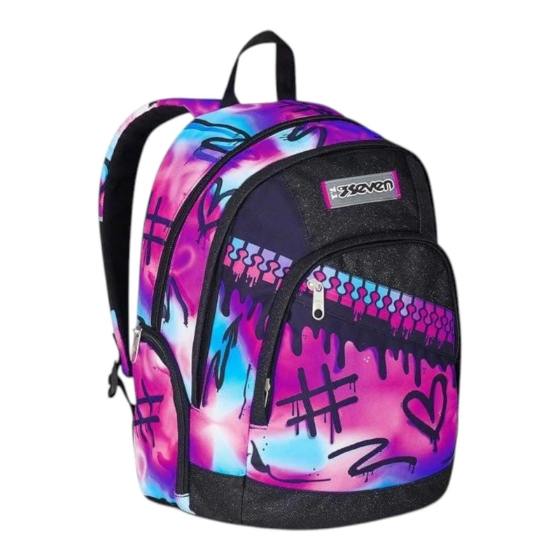 Zaino Seven Dual Sprint Paint Girl 31L Comodo e Organizzato