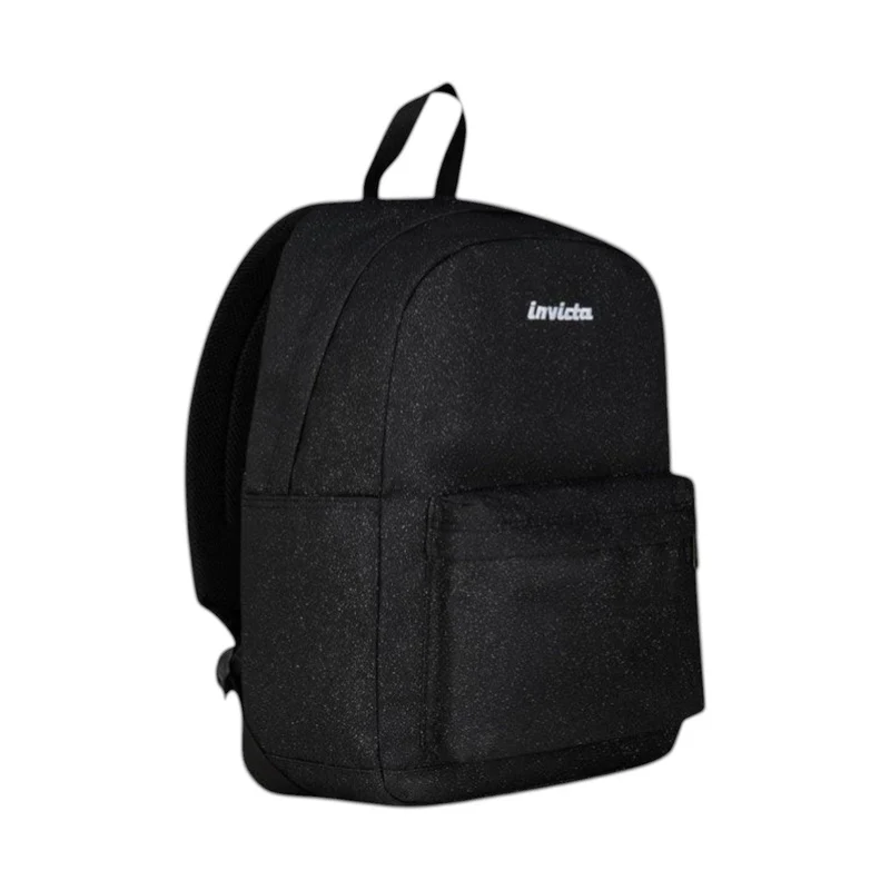 Zaino Carlson Shine Glitterato Nero 24L in Poliestere Riciclato