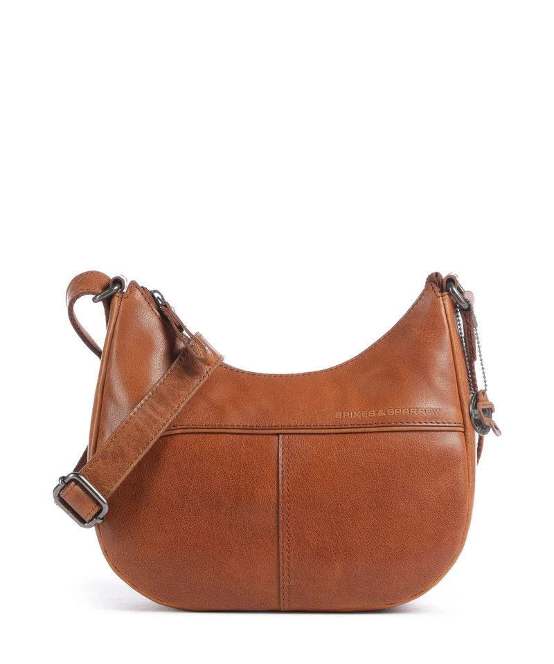Spikes & Sparrow Bronco Filippa Borsa a tracolla brandy