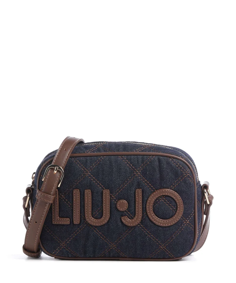Liu Jo Ferielle M Borsa a tracolla blu denim