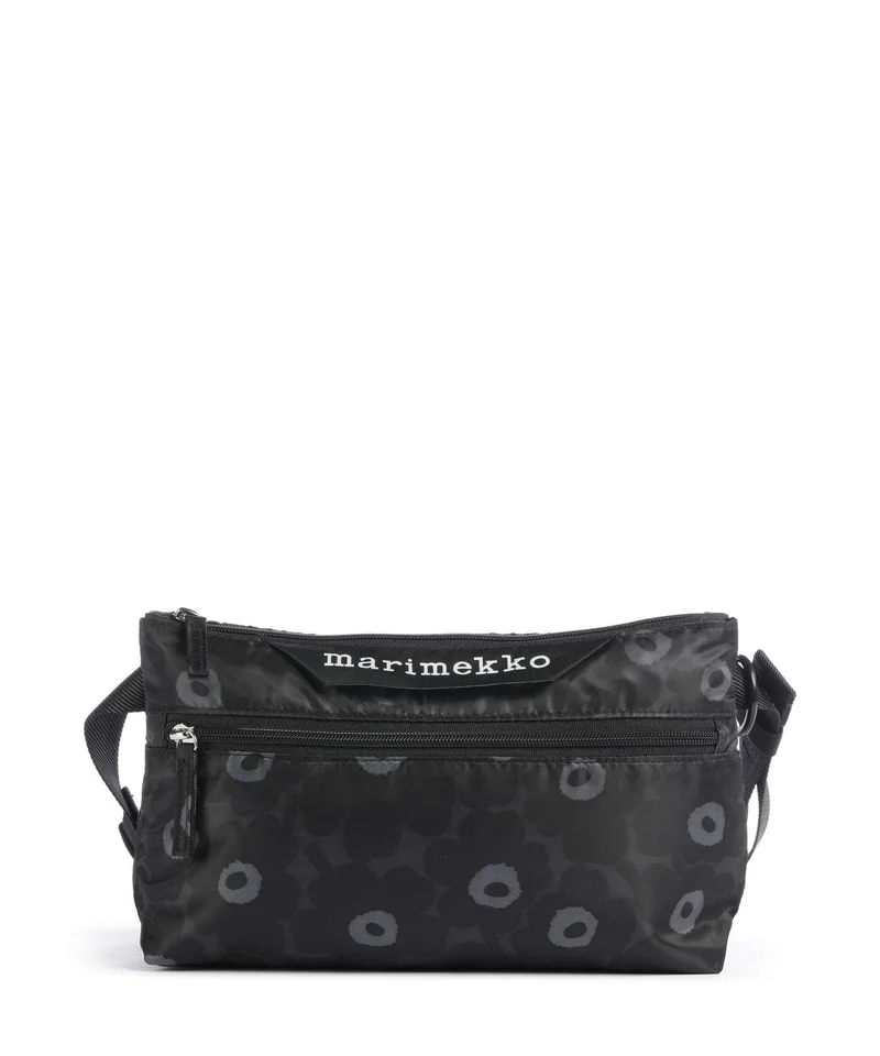 Marimekko Neat Unikko S Borsa a spalla black/dark grey