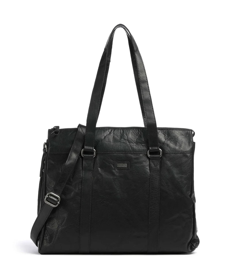 Spikes & Sparrow Bronco California Borsa shopper black