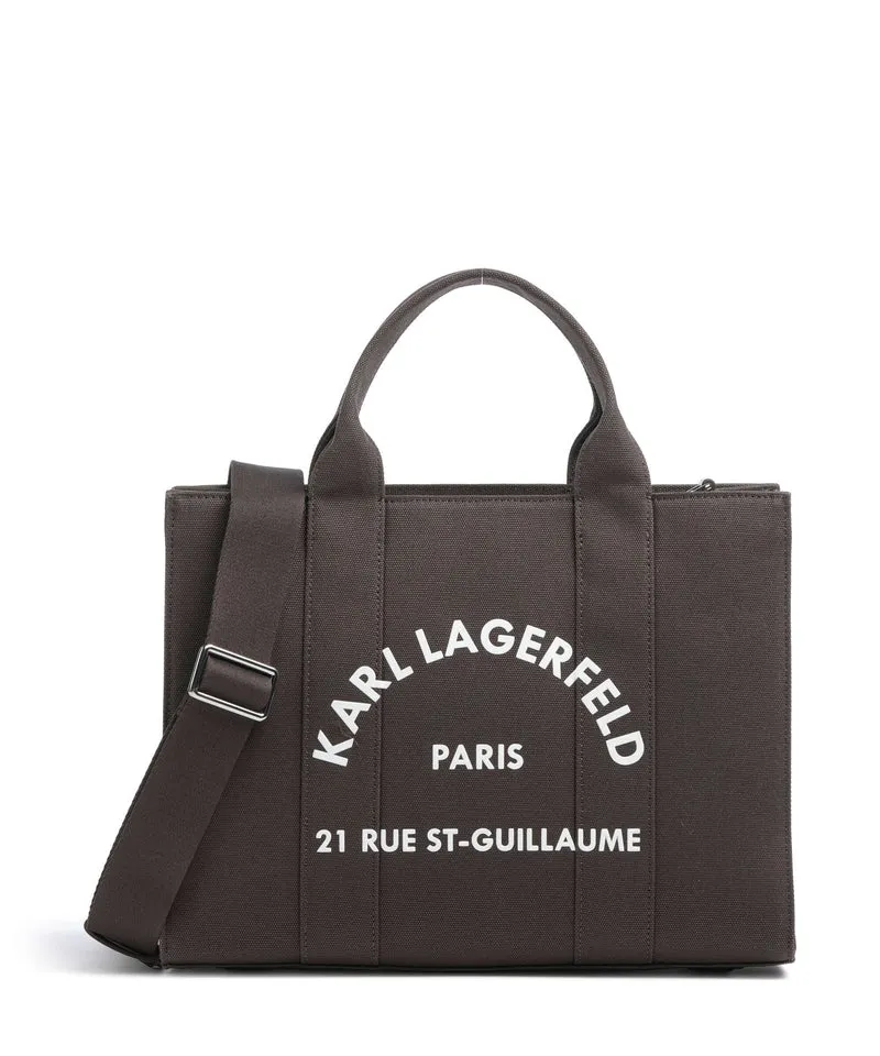 Karl Lagerfeld K/Rue St Guillaume Medium Borsa a mano tobacco