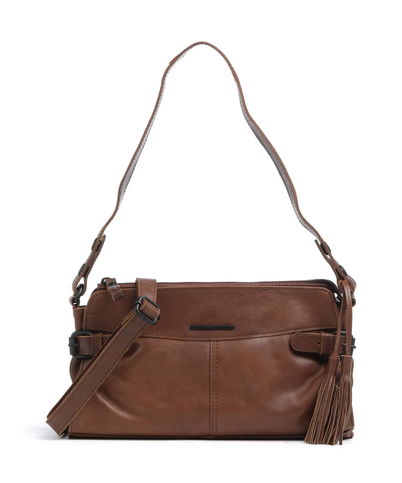 Spikes & Sparrow Hudson Madelon Borsa a spalla brandy