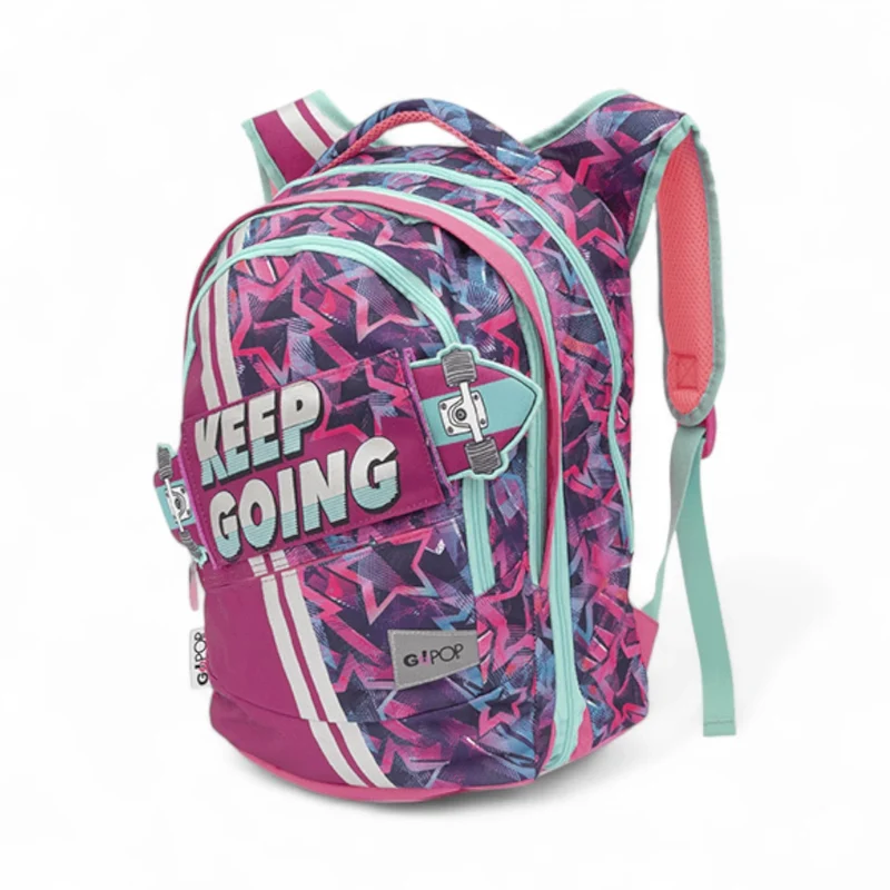 Zaino GoPop Estensibile Round Girl Go Girl con Pop Up
