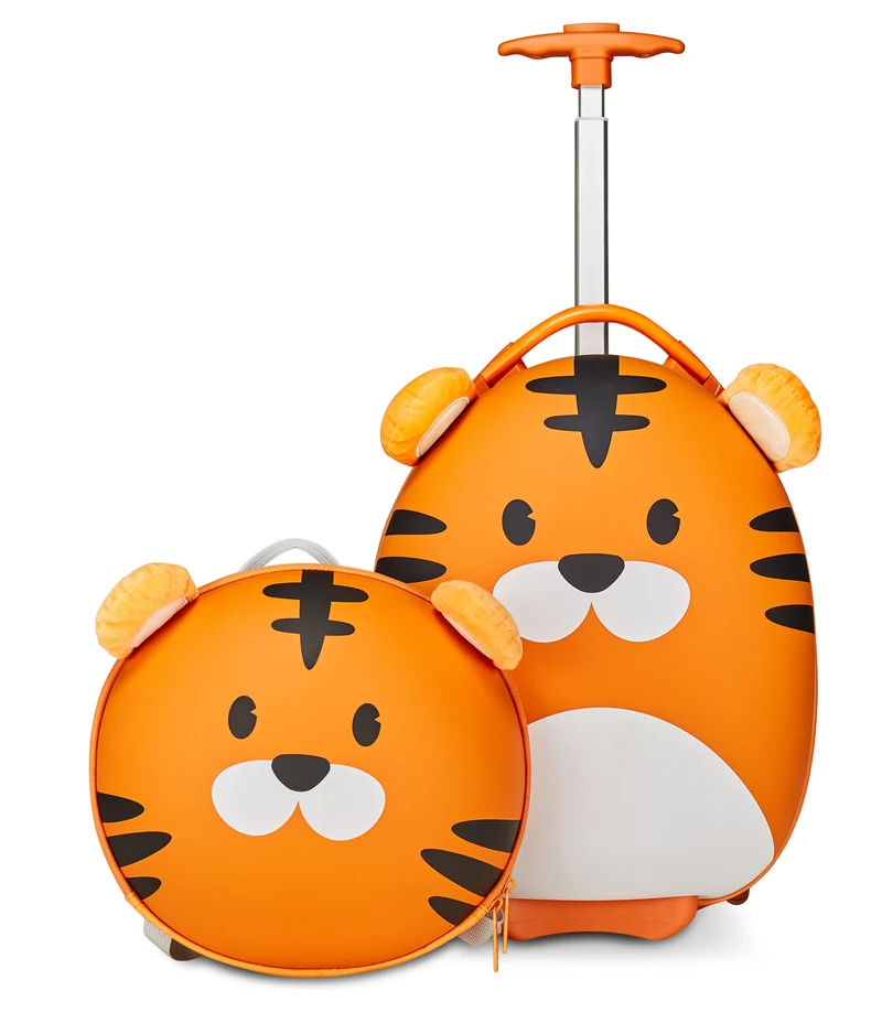 SET TROLLEY E ZAINETTO TIGRE FANCY ANIMALS