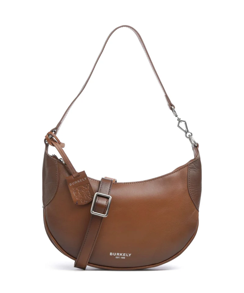Burkely Ledger Borsa a spalla cognac