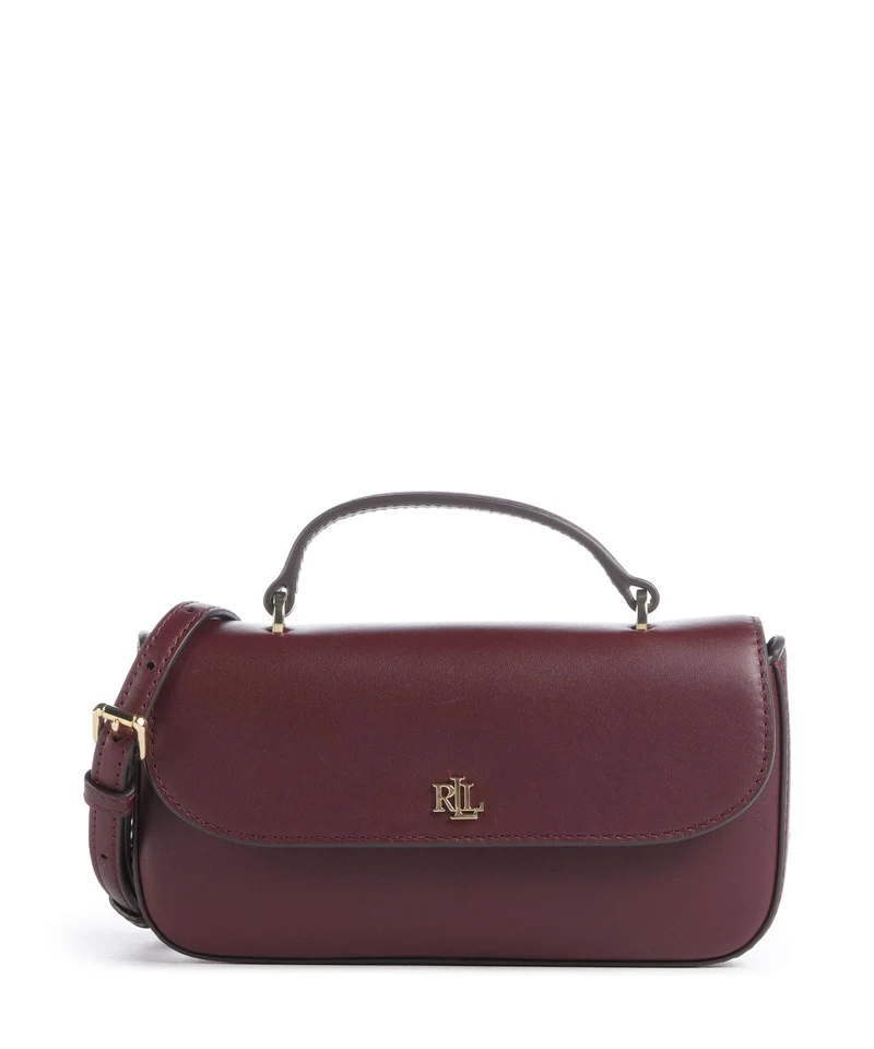 Lauren Ralph Lauren Marcy Large Borsa a tracolla dark garnet