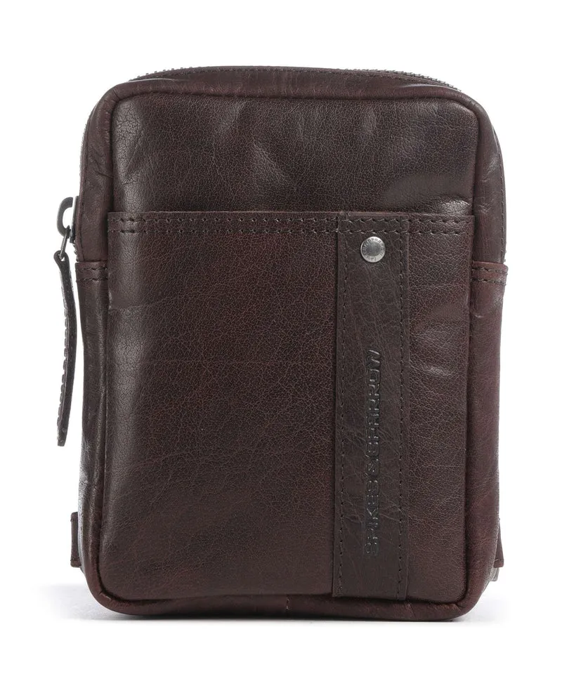 Spikes & Sparrow Bronco Miami Borsa sling dark brown