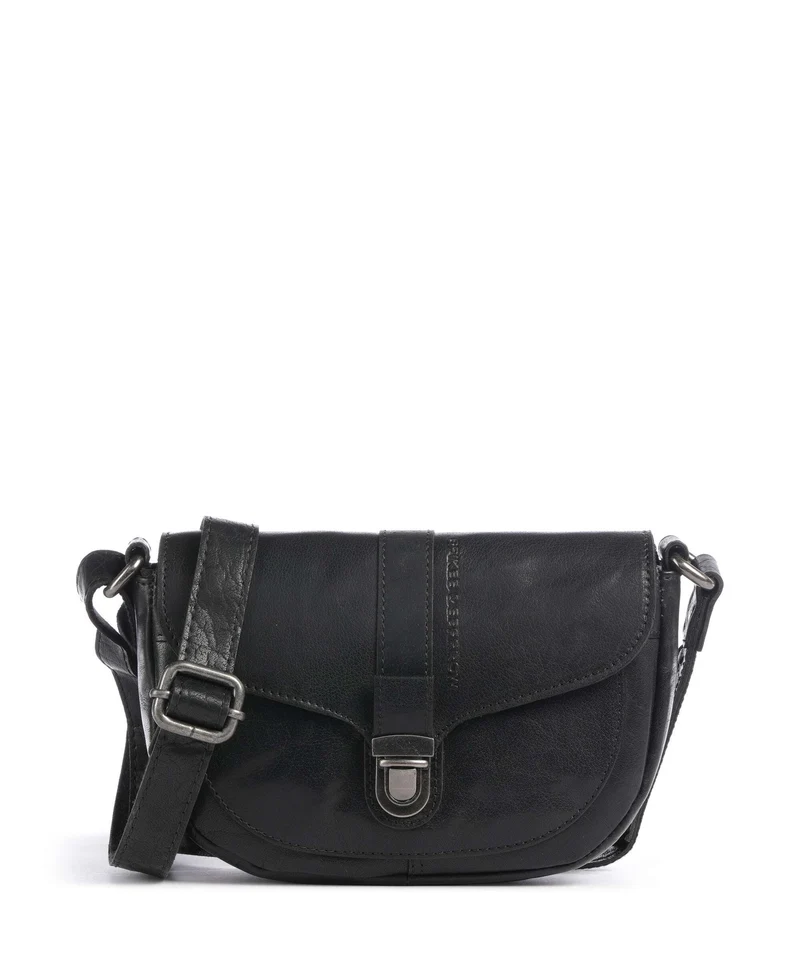 Spikes & Sparrow Bronco Iris Borsa a tracolla black