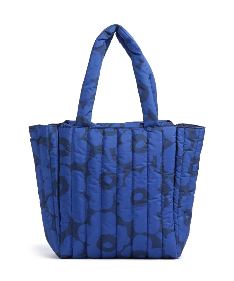 Marimekko Joy Unikko M Borsa shopper blue/dark blue