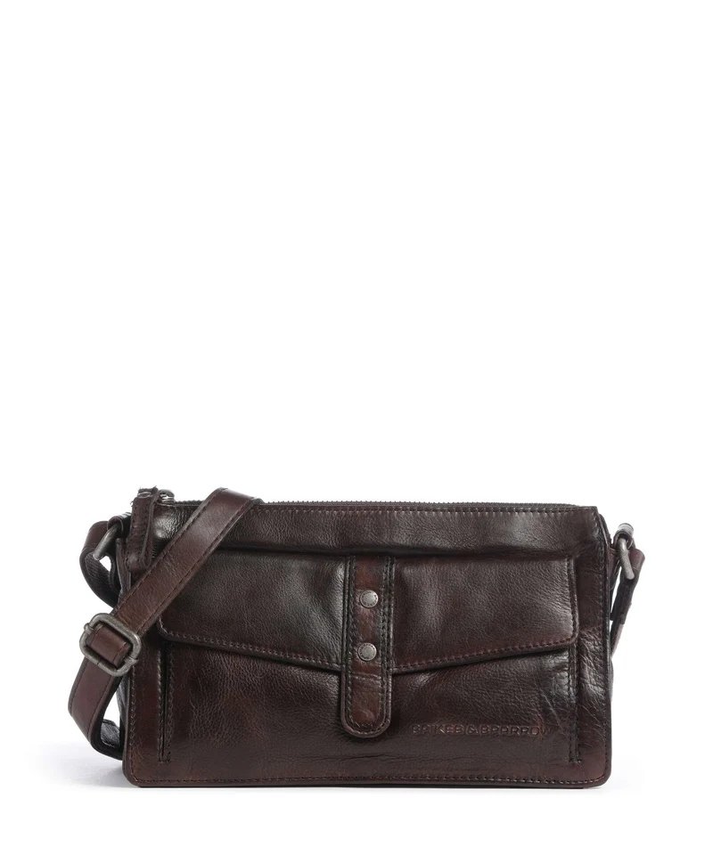 Spikes & Sparrow Apache Maida Borsa a tracolla dark brown