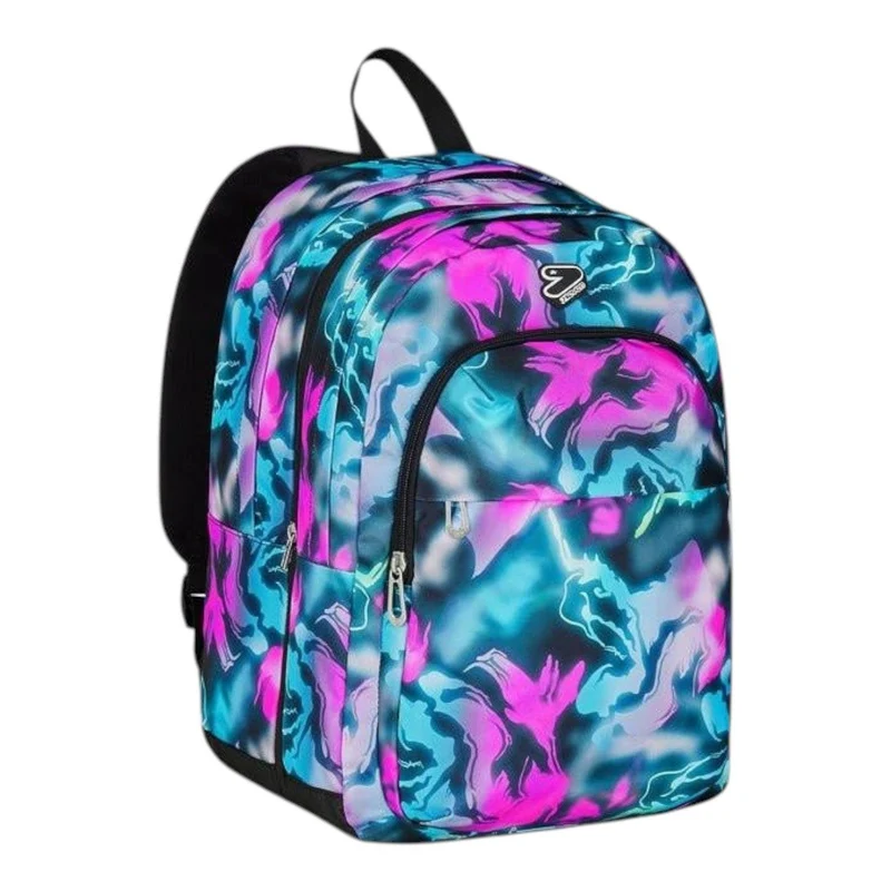 Seven The Double Pro XXL Detach Blu e Fuxia Zaino 3 in 1 34L
