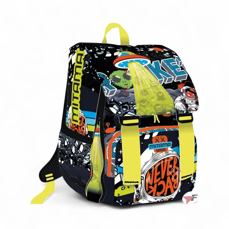 Mitama Zaino Estensibile 4 Zip Disco Space 28L
