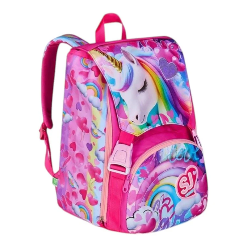 Zaino Estensibile SJ Gang Flyunicorn Girl con Ali Iridescenti