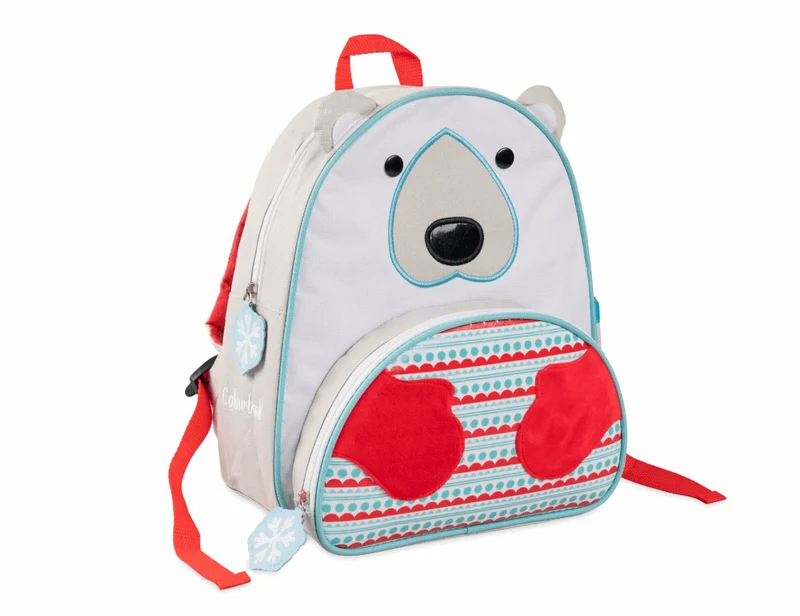 Zainetto Asilo Colourbook Kiddos Lovely Animals – Orso