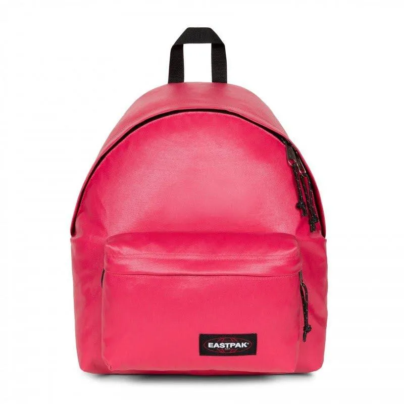 Zaino Eastpak Padded Pak’r Glossy Carmine – Effetto Laminato e Stile Brillante