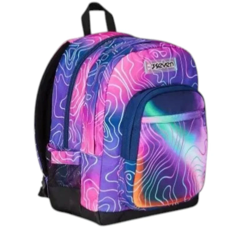 Zaino Seven Freethink Mapset Girl Ergonomico Scuola Media