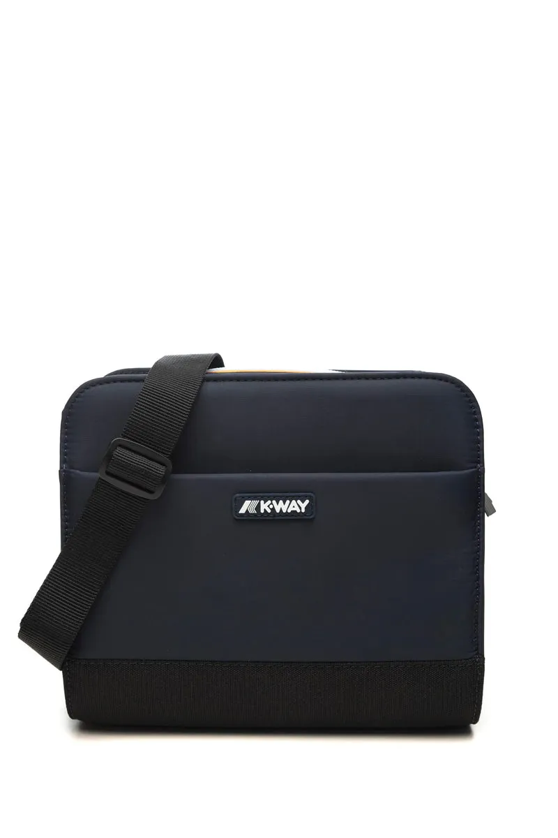 Pochette K-Way Marybell Unisex Blu Navy In Nylon