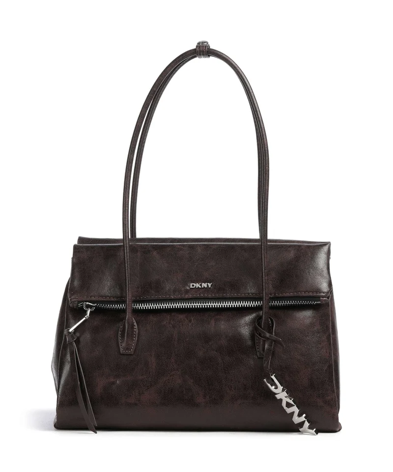 DKNY Rivington Large Borsa a spalla coffee bean