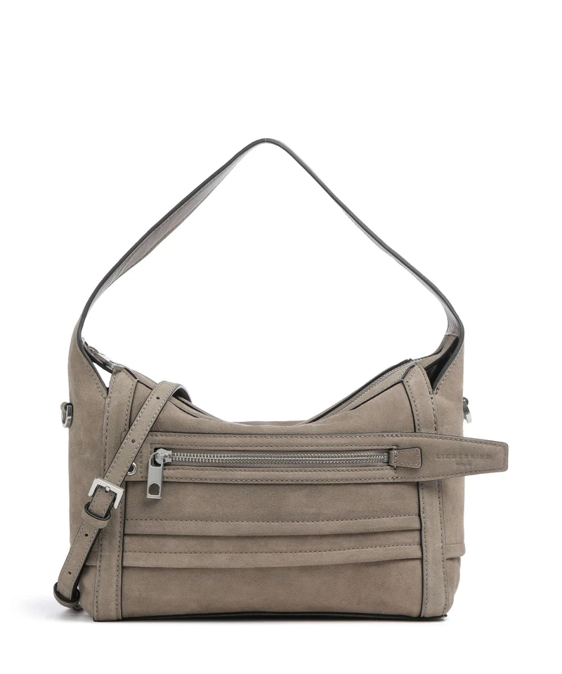 Liebeskind Delia Suede S Borsa a spalla neutral grey