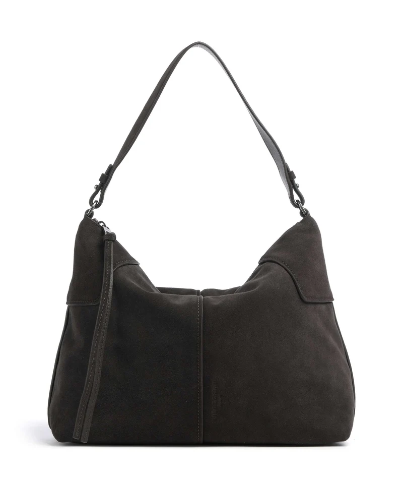 Liebeskind Mila Hydro Suede Borsa hobo deep soil