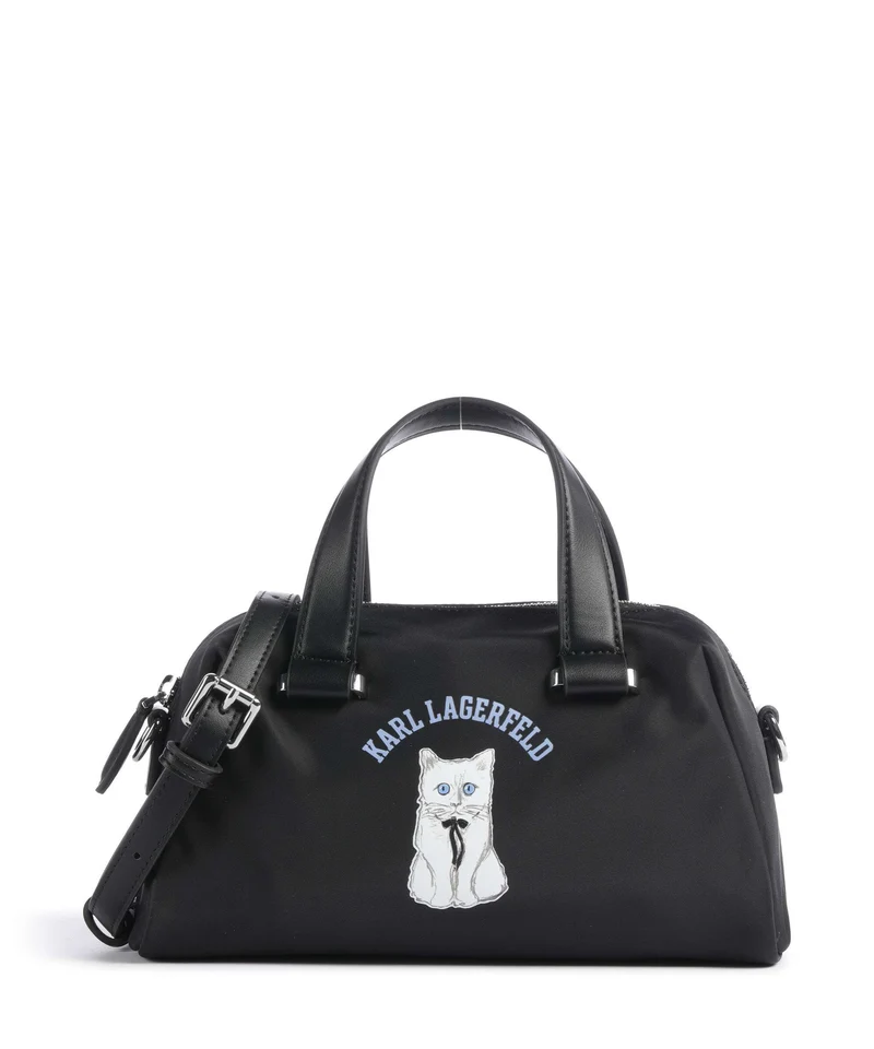 Karl Lagerfeld Ikon Choupette Small Borsa a tracolla black