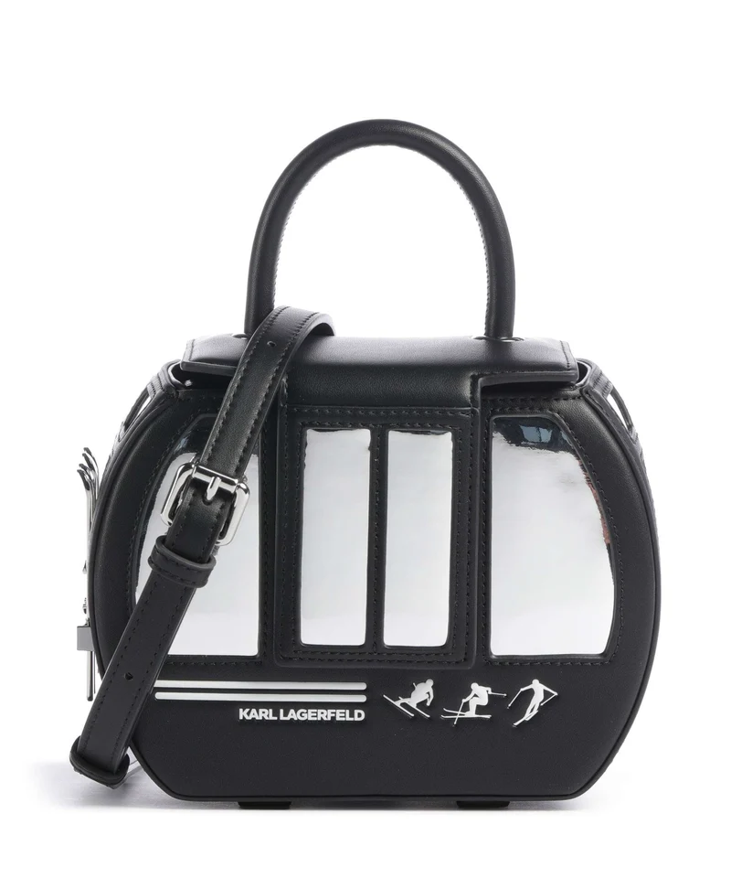 Karl Lagerfeld Ikon Borsa a tracolla black