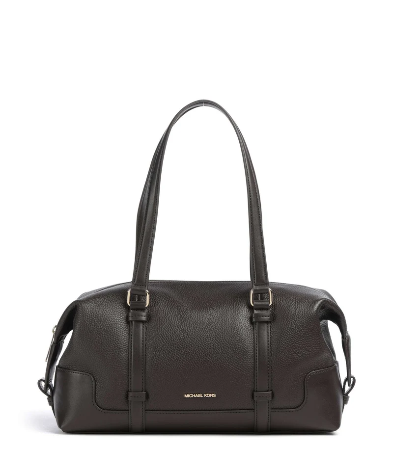 Michael Kors Teddi Large Borsa a spalla chocolate