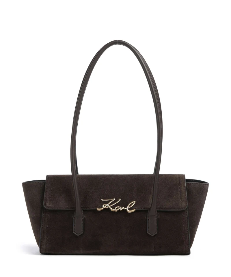 Karl Lagerfeld K/Signature Borsa a spalla tobacco