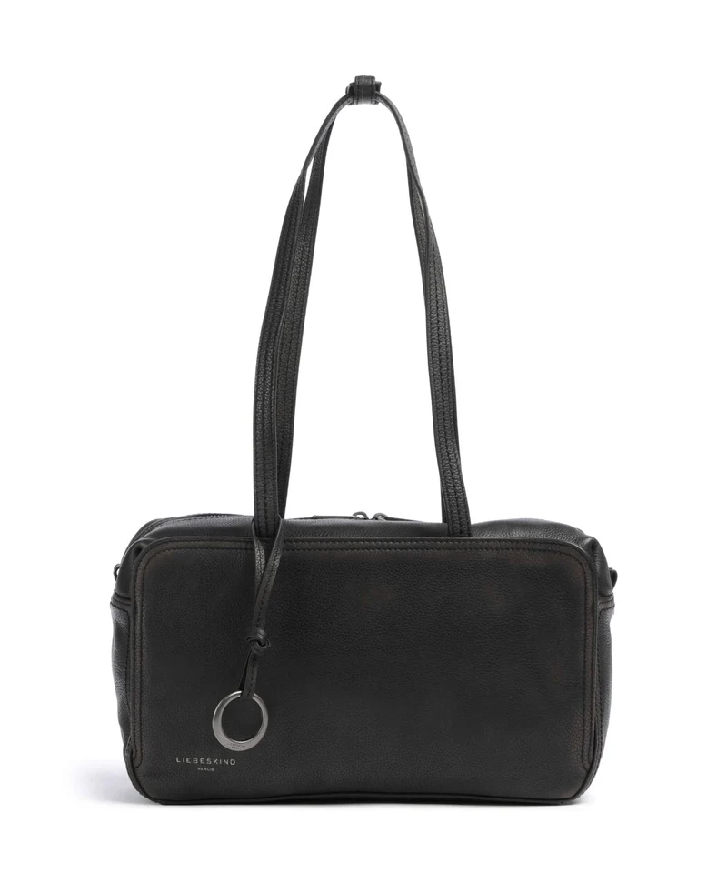Liebeskind Clarice II Vintage Pebble M Borsa a spalla black
