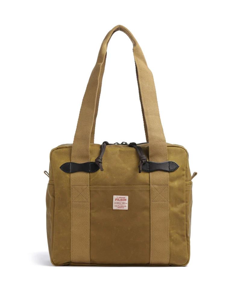 Filson Tin Cloth Borsa shopper dark tan