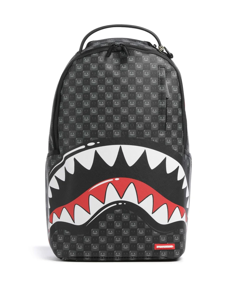 Sprayground Sharks In Paris Wtf Bubbly Black Check Zaino multicolour