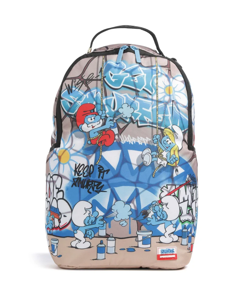 Sprayground Smurfs Art Party Zaino multicolour