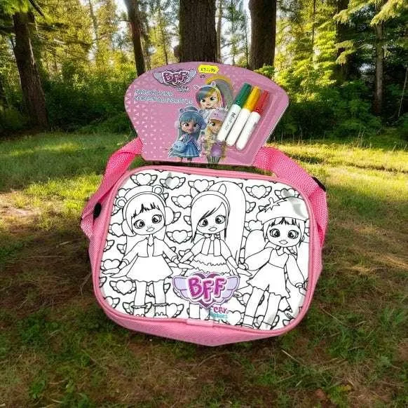 Cry Babies Tracollina Personalizzabile con Pennarelli Tessuto
