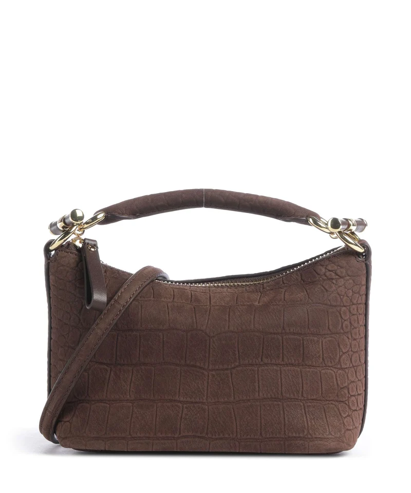 Lauren Ralph Lauren Blaike Mini Borsa a tracolla chestnut brown