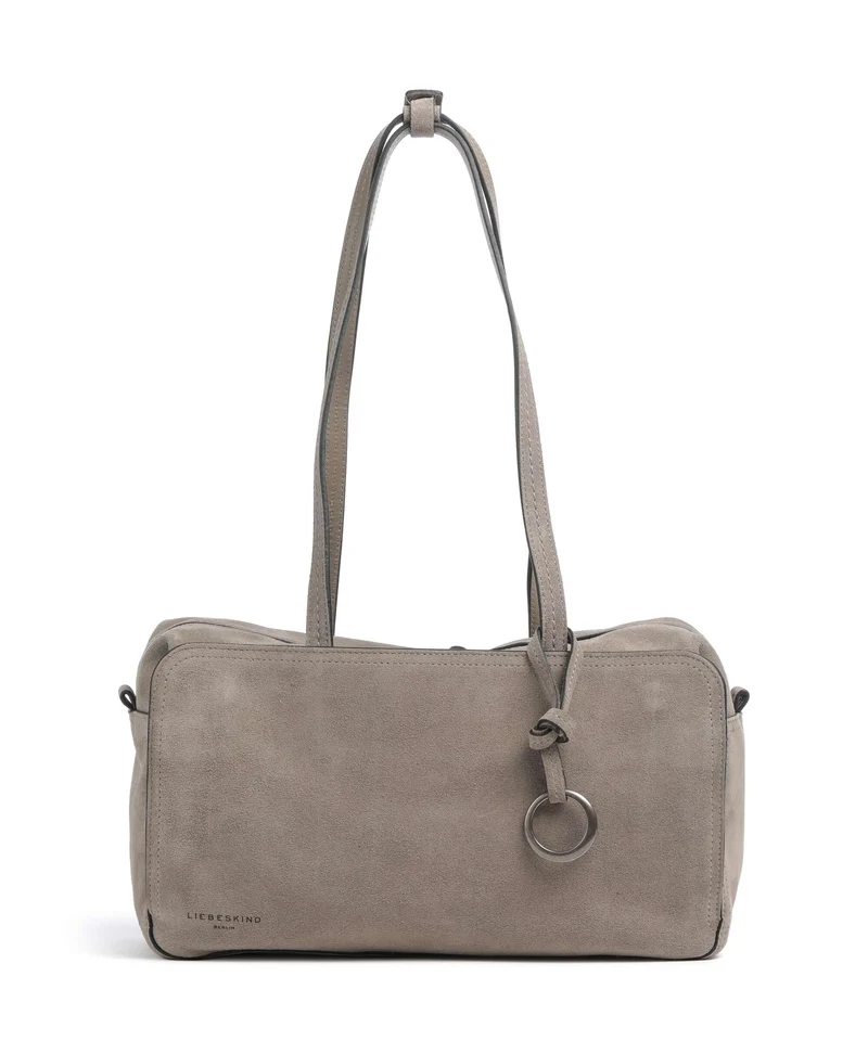 Liebeskind Clarice II Hydro Suede M Borsa a spalla neutral grey