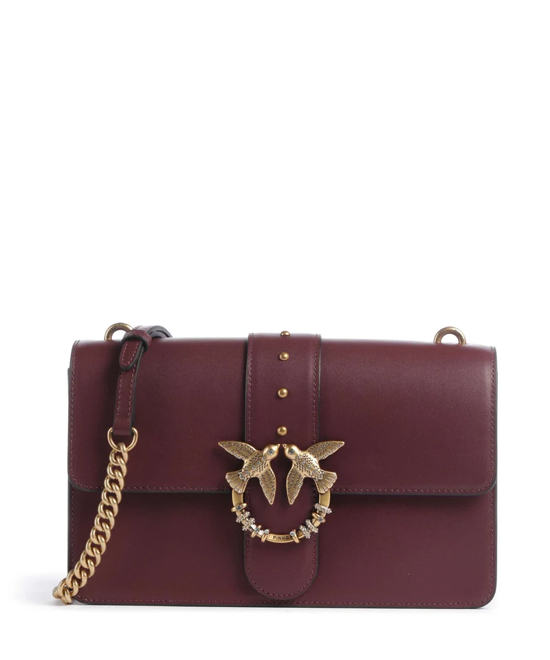 Pinko Love One Classic New Buckle Borsa a tracolla ribes intenso/antique gold