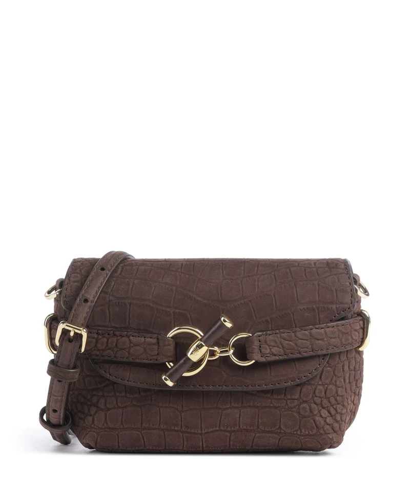 Lauren Ralph Lauren Blaike Small Borsa a tracolla chestnut brown